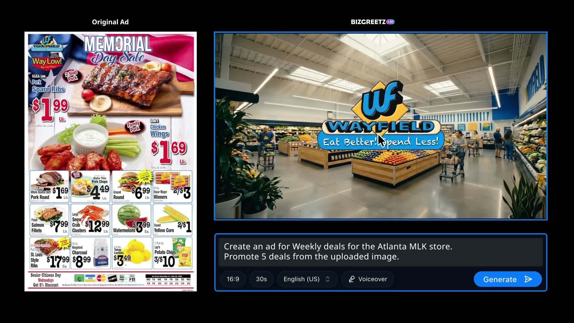 Catalog-to-Video